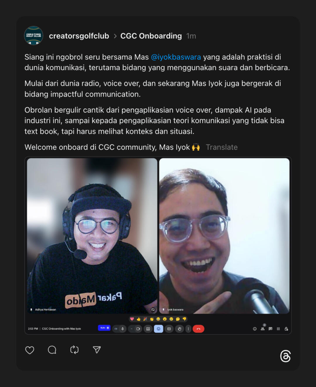 CGC Onboarding CGC Onboarding